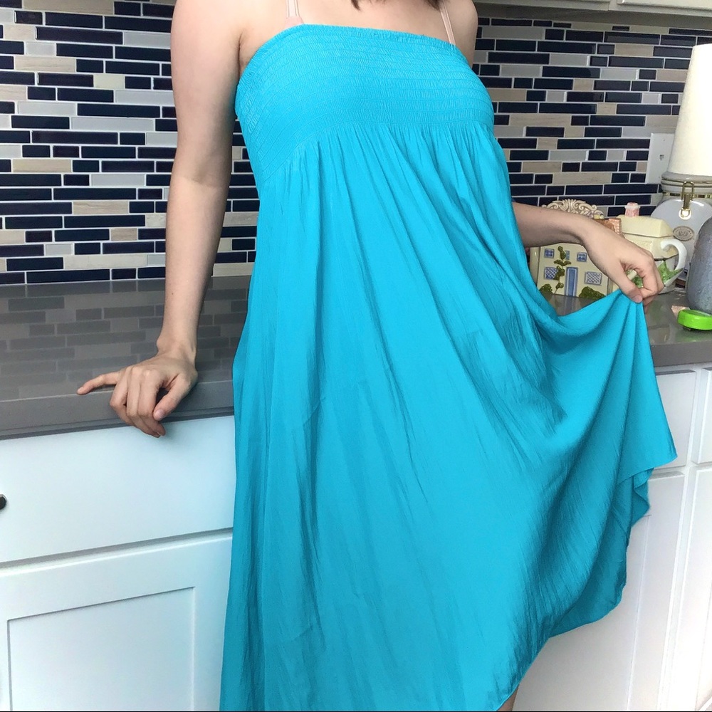 🔆Calypso🔆 Swim Coverup Strapless Summer Dress